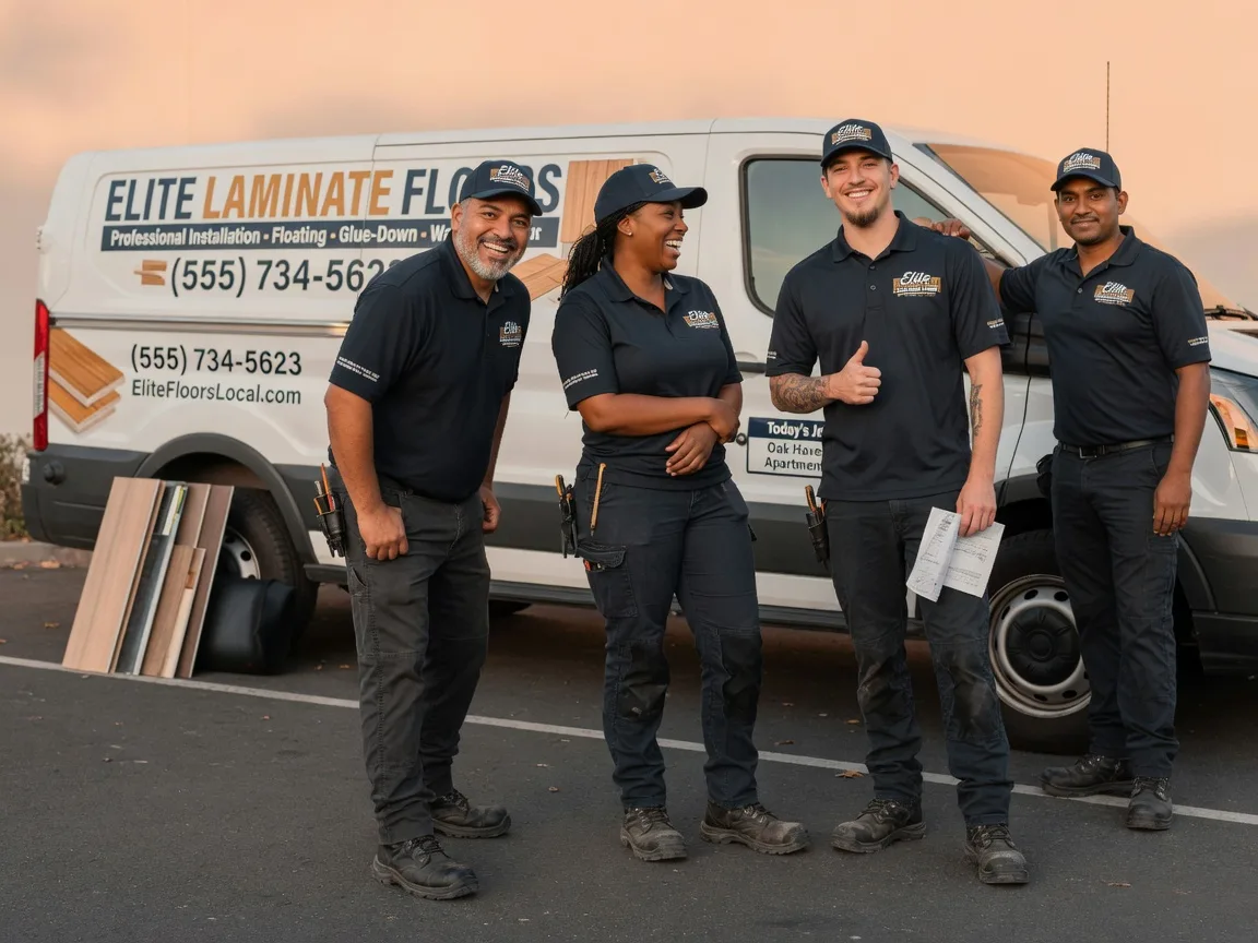 Laminate flooring installation company in Commercial Point, OH
